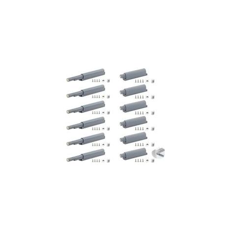 12 pezzi di chiusure a pressione per ante di armadi, serrature magnetiche a pressione, ammortizzatori per armadi, chiusure magnetiche, chiusure magnetiche a pressione per armadi e cassetti - (1/5)