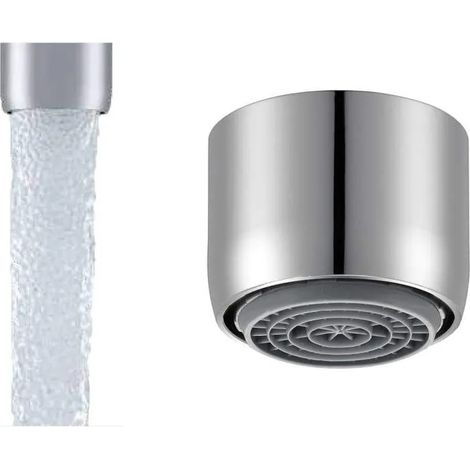 Mousseur aérateur femelle, 22x100, 15L/min, cascade SLC anti tartre