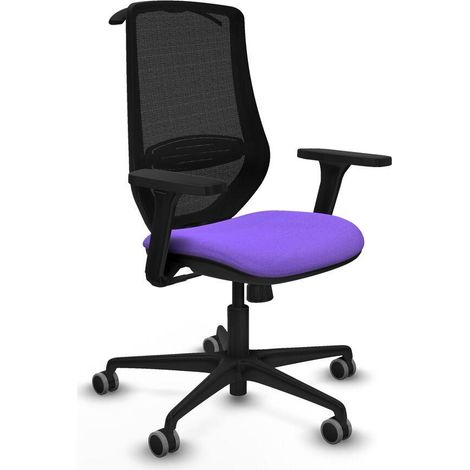 piqueras-y-crespo Silla de oficina Mardos lila confortable (1/3)