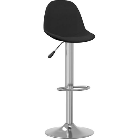 Maison Exclusive - Barhocker 2 Stk. Schwarz Stoff