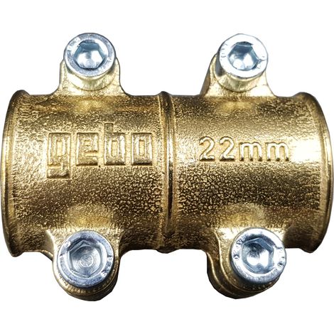 Fascetta di riparazione per tubi di rame MD 22 mm (1/3)