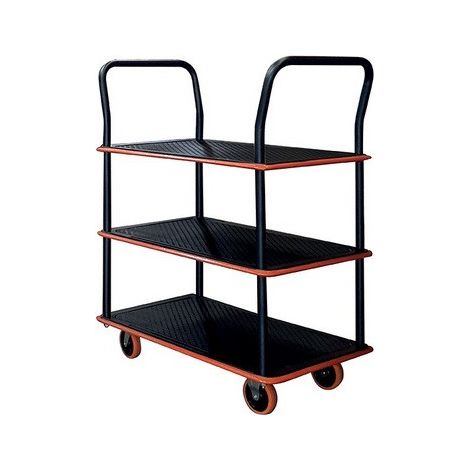 Stockman - Servante standard Transpratic 3 plateaux 120Kg - SED3