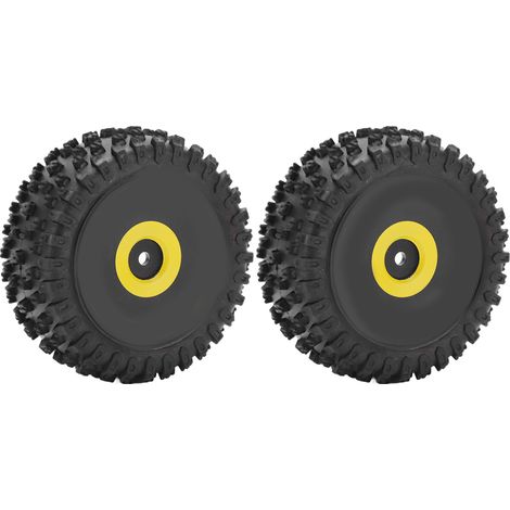 Roues, pneus arrière et pneus en caoutchouc pour véhicule télécommandé WLToys 144010 à l'échelle 1/14. (1/5)