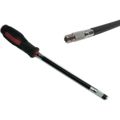Tournevis Flexible De 300 Mm Avec Mandrin Femelle à Serrage Rapide (1/3)