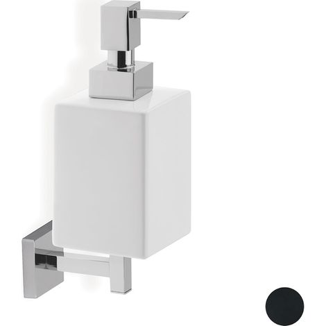 STILHAUS Urania portadosatore ceramica nero codice prod: 000U3023