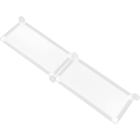 Baffle Blocker sous-lit pour Animaux De Compagnie Bloqueurs De Lit pour Animaux Bloqueur De Canapé pour sous Le Canapé Bloqueur De Maison Blanche Plastique (1/5)