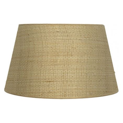 Lampenschirm salma e27 natur 40dx30dx25h konisch offen