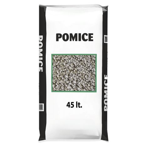 Pomice biologico per il drenaggio e l'alleggerimento del terreno naturale da usare in agricoltura 7-12 mm sacco da 45 litri (1/2)