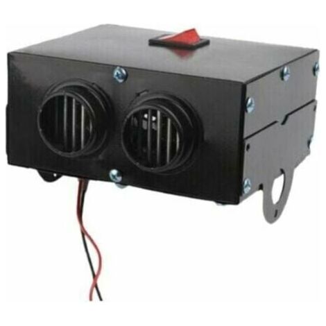 Chauffage de voiture 12V 1000W – Dégivrage rapide en 5s – Faible bruit – Installation facile sous le siège ou sur le plancher (1/5)