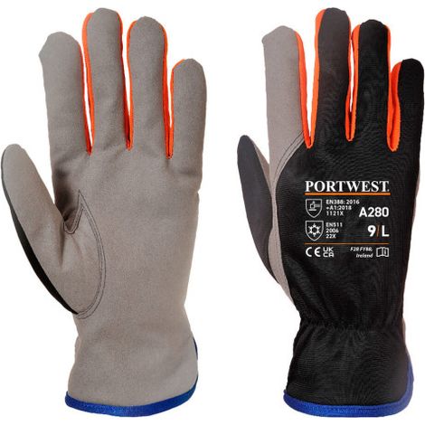 Guante de trabajo con forro térmico Wintershield A280 XL