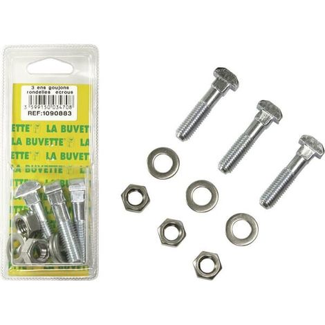 3 serie bullone - rondelle - dado LA BUVETTE BU1090883
