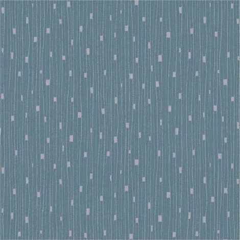 Stripes wallpaper wall Profhome 388222 hot embossed non-woven wallpaper slightly textured design subtly glittering blue silver 5.33 m2 (1/5)