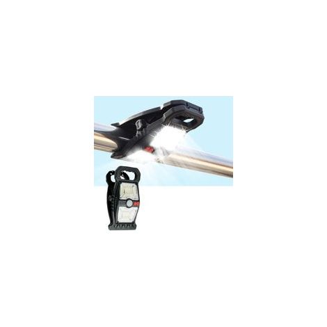Lampes solaires d'extérieur à clipser avec détecteur de mouvement, étanchéité IPX4, 1200 mAh, rechargeable, 3 modes, lumière de sécurité pour jardin