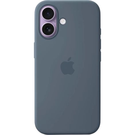 Capa de silicone com Magsafe para iPhone 17 - Azul marinho