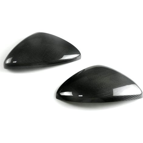 Nuevas pegatinas para cubiertas de espejos laterales de fibra de carbono, compatibles con modelos 2009-2022 (modelos 2017-2022). (1/4)