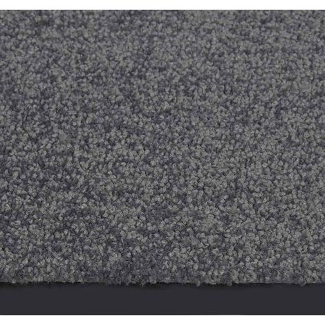 vidaXL Felpudo gris antracita 40x60 cm (1/2)