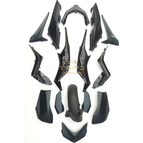 Kit de carenado, kit de carrocería, BOK, Yamaha X-MAX xmax 125 300 2023+ verde