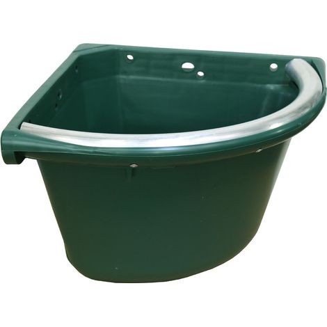 Alimentateur d'angle avec bouchon et rebord en aluminium