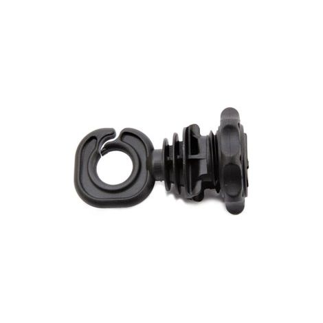 LLAMPEC Cercado Aislador Negro N°6E Varilla Metal 10 Und AIS006E