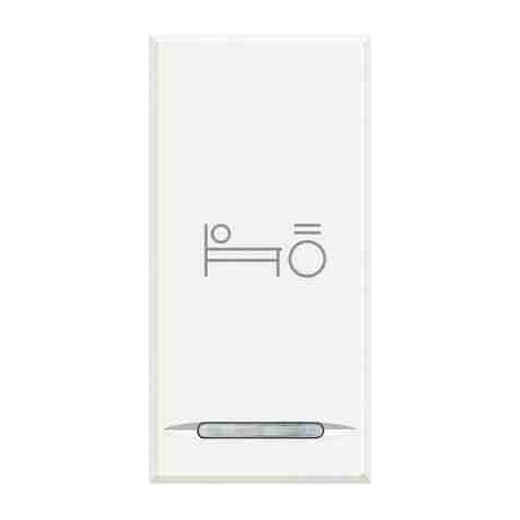 BTIHD4915BL SCS Tastenabdeckung für Wippschalter Symbol für Raumlicht