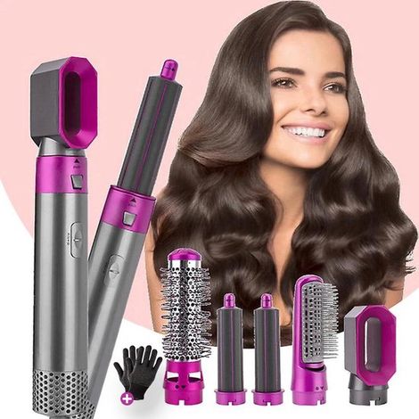 Airstyler 5 en 1, brosse soufflante multifonction avec sèche-cheveux et accessoires de coiffure