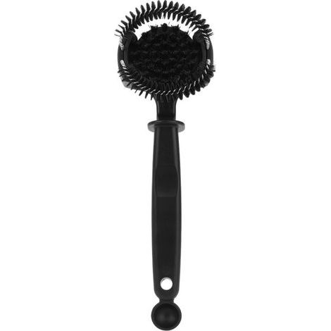 Spazzola per la pulizia della macchina del caffè, strumento corto in nylon da 5,3 cm, previene le scottature, migliora l'efficienza, design completamente nuovo (58 mm). (1/5)