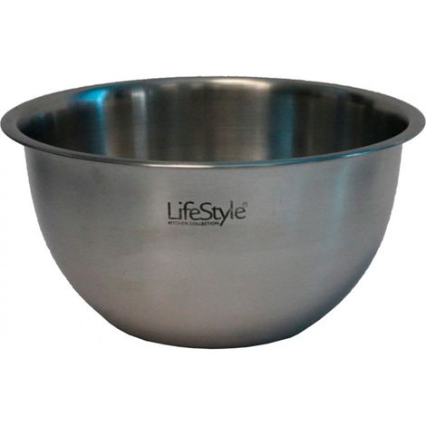 LIFESTYLE ensaladera bol inoxidable 17 cm 1400 , Ensaladera bol inoxidable 17 cm. 1400Marca: LifestyleModelo: 1400Ensaladera hecha con acero inoxidable de alta calidad