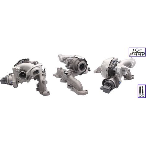 Turbocompresseur, suralimentation TMI PA54399700098 AUDI 03L253016A 03L253016AV