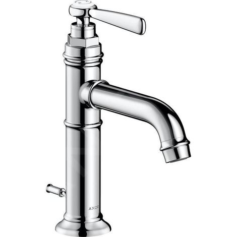 Axor Montreux - Mitigeur de lavabo à levier 100 avec garniture de vidage et tirette, chrome 16515000 (1/5)
