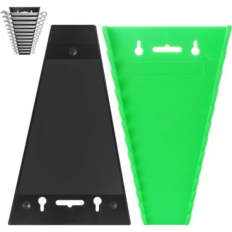 Organisateur magnétique pour clés plates, lot de 2, universel métrique et SAE (1/5)