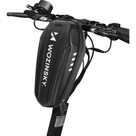 Borsa impermeabile per manubrio scooter Borsa scooter 2L Nero (1/5)