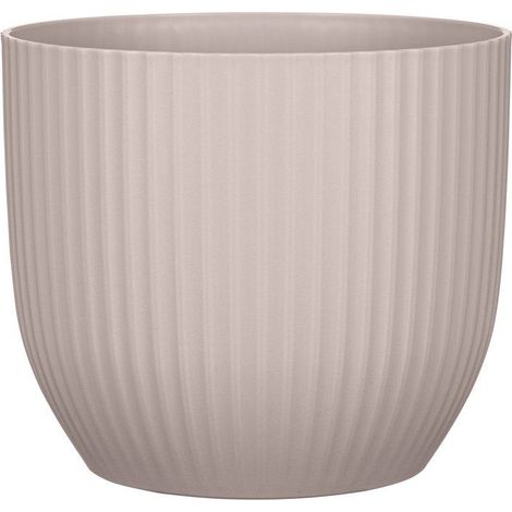 Pot de fleurs rond - DEROMA - 231 - 10 L - Ø 27 cm - Rose (1/5)