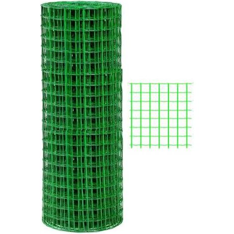 Rete Elettrosaldata Blinky 51X51 Plasticata Mt.25 H.Cm. 180