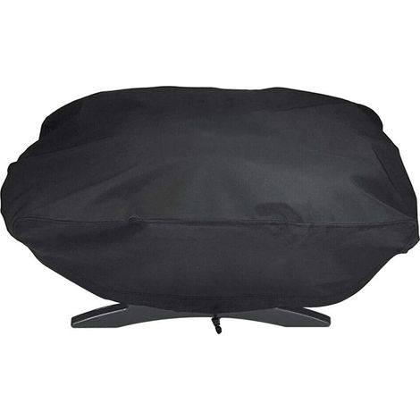 Funda para parrilla de barbacoa, impermeable, a prueba de polvo, para exteriores, a prueba de viento, resistente a los rayos UV, portátil, hecha de poliéster.