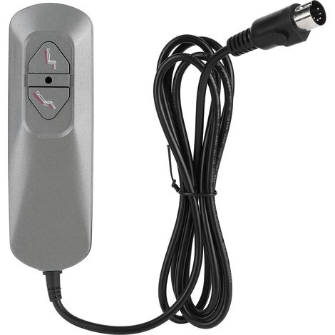 Contrôleur D'inclinaison - Double Bouton - Pour Canapé Électrique Et Fauteuil Inclinable - Câble 1,7 M - ABS - 5 A