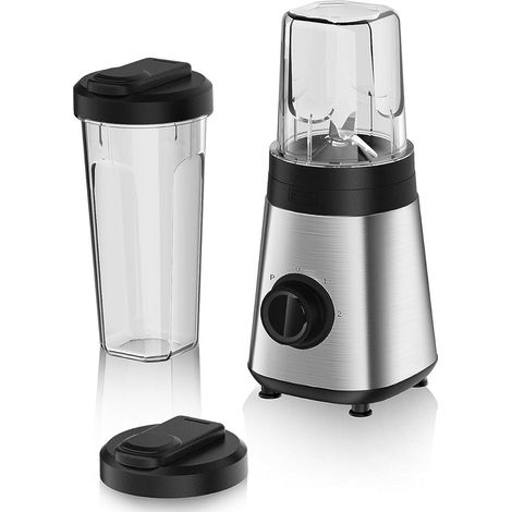 Blender Smoothie Maker 300 W Mélangeur en acier inoxydable à 2 vitesses (1/5)