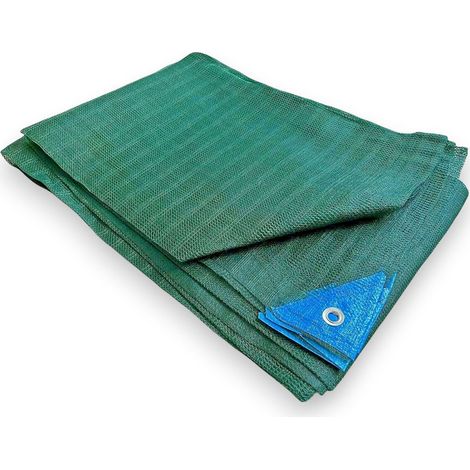 Rete per raccolta olive antispine intero in polietilene con angoli e bordi rinforzati 90 gr - 8x8 mt