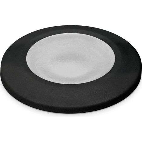 Foco empotrable de pared o suelo RAIN redondo Opal G9 LED Bulb 1,70 W 170 lm 3000 K CRI80 IP67 Negro (1/3)