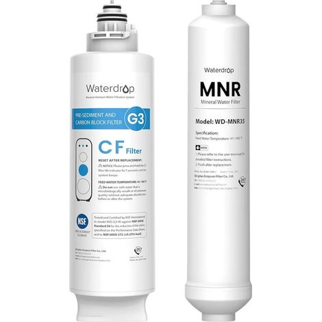Waterdrop Filtre WD-G3-N1CF + filtre de reminéralisation en ligne WD-MNR35 (1/5)