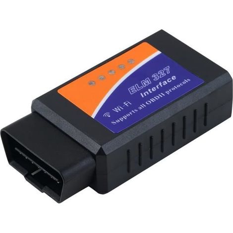 WIFI ELM327 Wireless OBDII Auto Scanner Adapter Scan Tool for Smartphone PC