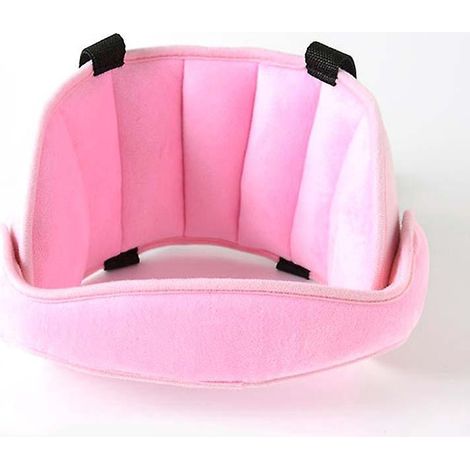 appui-tte De Voiture Pour Bb (rose), Cadre De Tte De Sige De Scurit Pour Enfant Rglable, Oreiller Confortable Pour Le Cou, Repose-tte, Coussin De (1/5)
