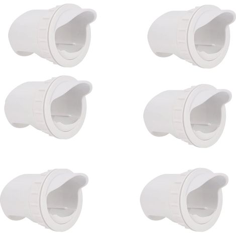 Kit de mangeoire automatique pour poulets avec 4 ports, étanche à la pluie, pour alimentation par gravité.-AquaForge (1/5)