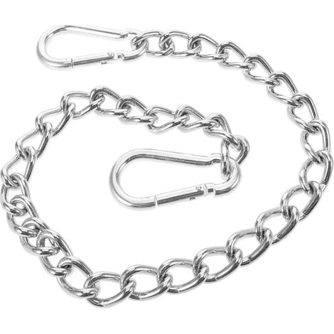 Chaînes de suspension pour hamac, supports de fixation au plafond, crochets de hamac robustes, chaînes de balançoire, accessoires de suspension (1/5)
