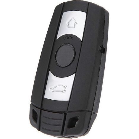 Coque de remplacement pour clé télécommande intelligente 3 boutons sans contact BMW Série 1, 3, 5, 6, 7, E90, E93, E92, M3, M5, X3, X5 (1/5)