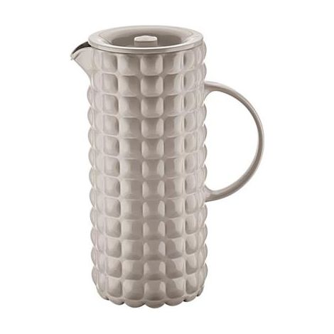 Guzzini - Tiffany taubengraue Karaffe mit Deckel