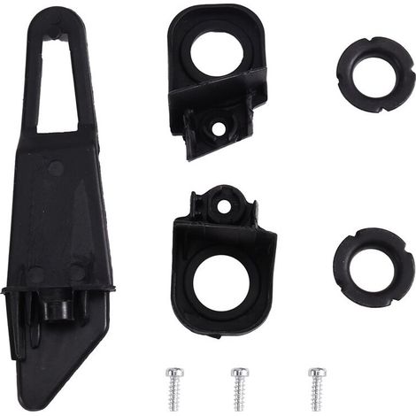 Kit de Réparation de Phares de Voiture pour 2011-2014 7P0998226, Support en Plastique Noir, Pied de Lampe, Griffe Droite. (1/2)