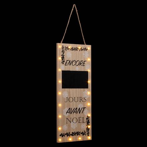 Decoración interior signo Día 22 lámparas H50cm P - Feeric lights & christmas