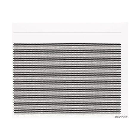 Panneau rayonnant horizontal 1250W, blanc - Solius Néo, Atlantic