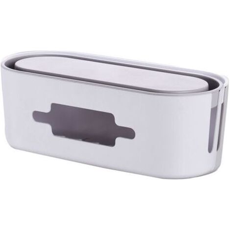 Botes De Rangement, Cable Storage Box, Botes Rangement Cables, Cordon Multiprise Cache Bote, Organisateur De Cable, pour Dissimuler Multiprises Et Cables (1/4)