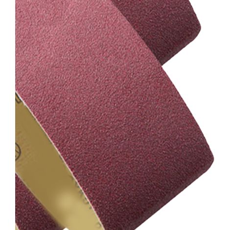 Lot de 10 bandes abrasives à grain 180 en oxyde d'aluminium pour ponceuse, idéales pour le polissage du bois, du métal et du plastique. (1/5)